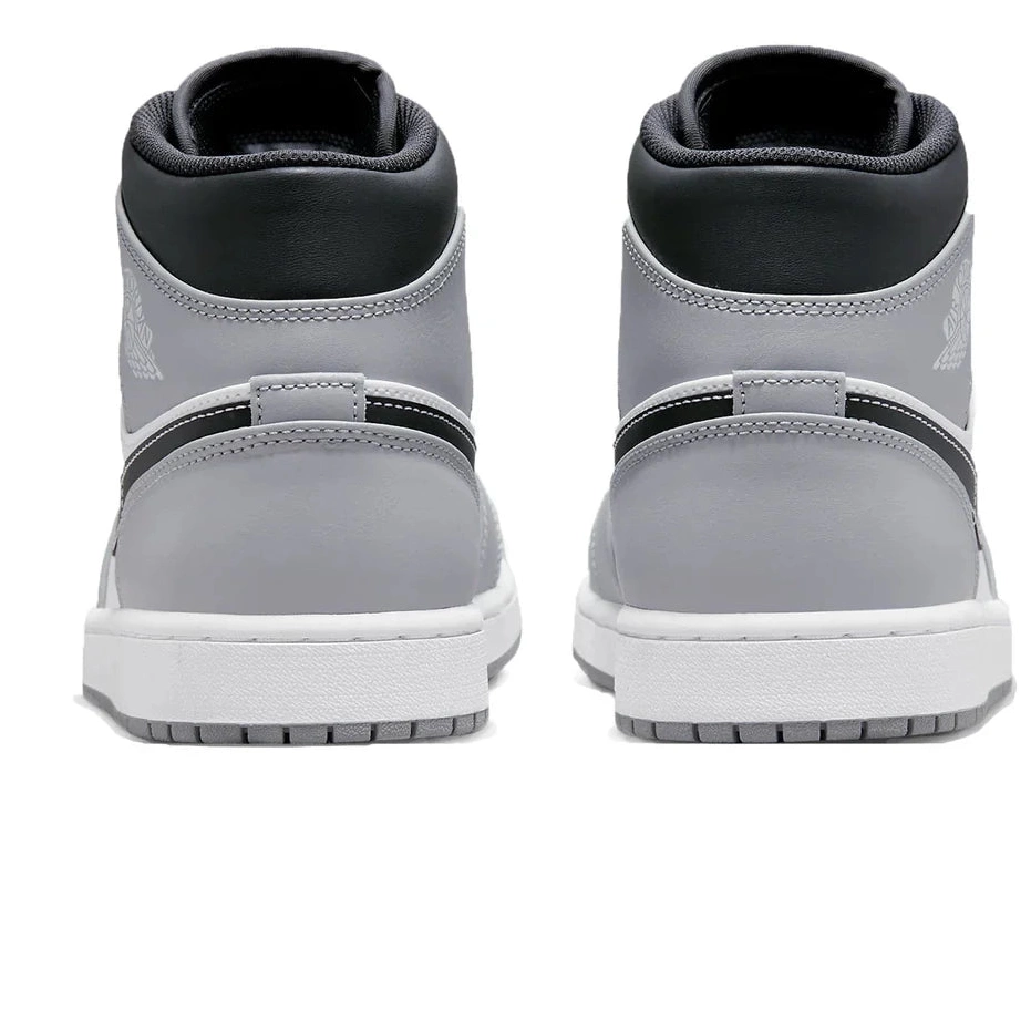 Light Grey Anthracite Mid Jordan Smoke 1 Air 0607